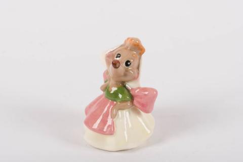 Cinderella Mama Mouse Ceramic Figurine by Shaw Pottery - ID: shaw00043mama Disneyana