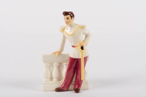 1950s Cinderella Prince Charming Planter by Shaw Pottery - ID: shaw00053prince Disneyana