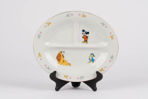 1957 Disney Children's Plate by Sango  - ID: unk00092plate Disneyana