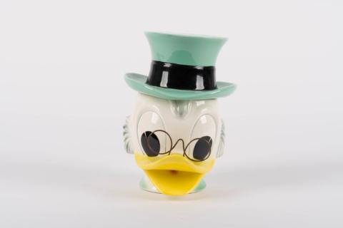 1960s Scrooge McDuck Ceramic Bank - ID: unk00098lud Disneyana