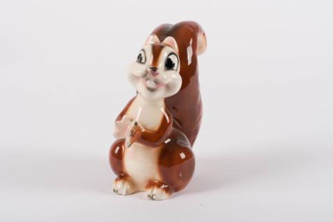 Snow White Large Squirrel Ceramic Figurine by Zaccagnini - ID: zacc0007squi Disneyana