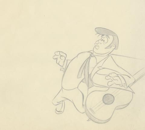 Hare-Abian Nights Production Drawing - ID: 0111misc04 Warner Bros.
