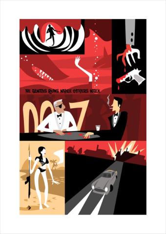 Thunderball James Bond Limited Edition by Alan Bodner - ID: AB0007P Alan Bodner