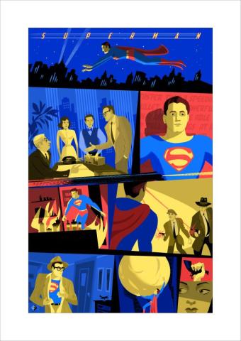 Superman Limited Edition by Alan Bodner - ID: AB0021P Alan Bodner