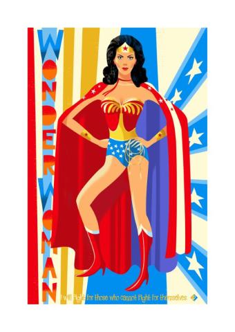 Wonder Woman Limited Edition by Alan Bodner - ID: AB0025P Alan Bodner