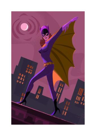 Deluxe Batgirl Returns Limited Edition by Alan Bodner - ID: AB0026DP Alan Bodner