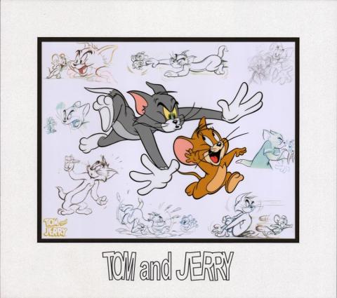 Tom & Jerry: Chase Limited Edition Litho Cel  - ID: FC0005 Hanna Barbera