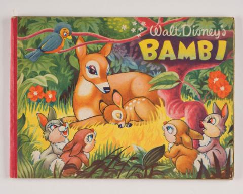 Dutch Bambi Stamp Storybook (c.1940's) - ID: apr23234 Disneyana