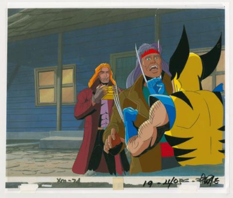 X-Men X-Ternally Yours Guild of Thieves and Wolverine Production Cel  - ID: apr23373 Marvel
