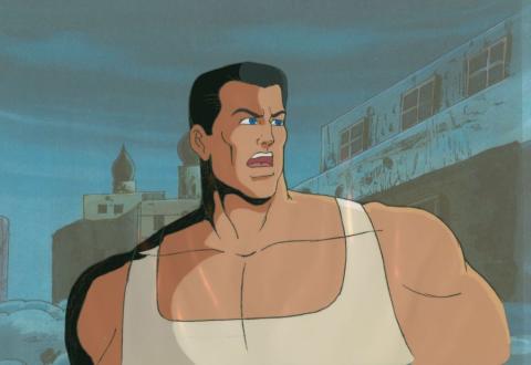X-Men Red Dawn Colossus Production Cel - ID: apr23394 Marvel