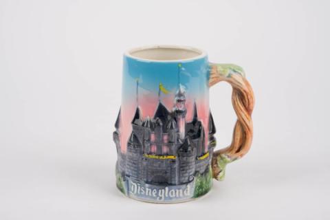 Disneyland Sleeping Beauty Castle Ceramic Stein - ID: aprdisneyland22045 Disneyana