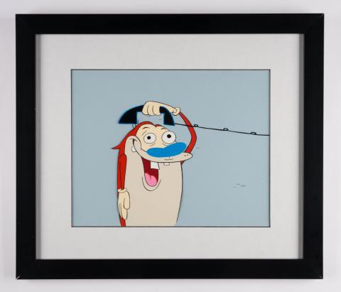 Ren and Stimpy Production Cel and Background - ID: aprrenstimpy22071 Nickelodeon
