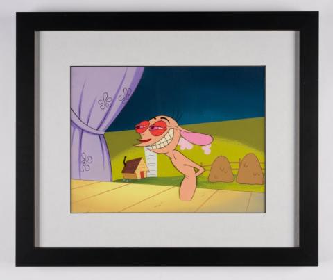 Ren and Stimpy Production Cel and Background - ID: aprrenstimpy22073 Nickelodeon