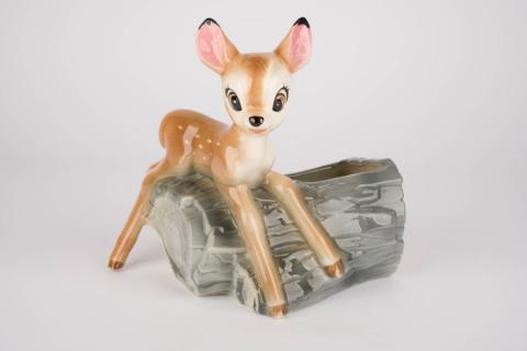 Bambi Large Ceramic Planter by Shaw Pottery - ID: aprshaw22017 Disneyana