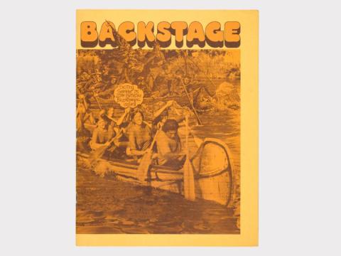 Backstage Summer 1975 Bicentennial Magazine - ID: dec22056 Disneyana
