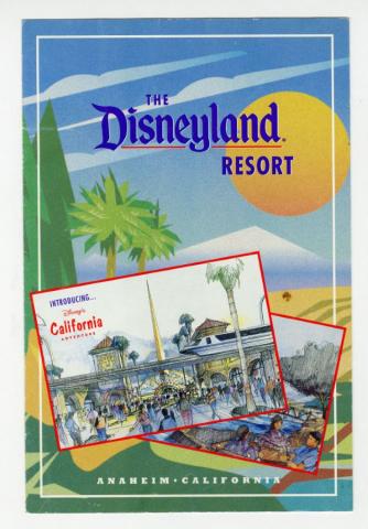The Disneyland Resort Cast Member Flyer (1996) - ID: dec22198 Disneyana