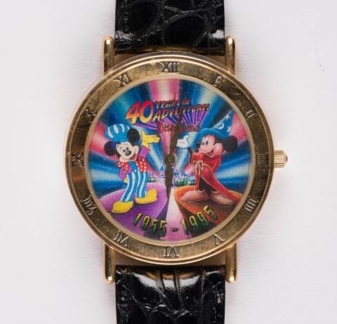 1995 Disneyland 40th Anniversary Wristwatch - ID: dec22244 Disneyana
