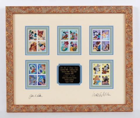 The Art of Disney Framed Stamp Series - ID: dec22332 Disneyana