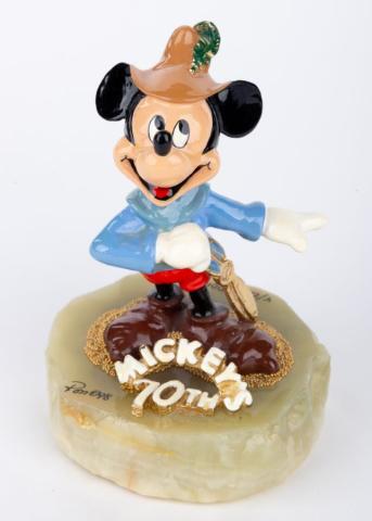 Brave Little Tailor "Mickey's 70th" Figurine by Ron Lee - ID: dec22451 Disneyana