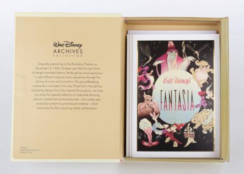Collection of (9) Fantasia Notecards by Enesco - ID: dec22480 Disneyana