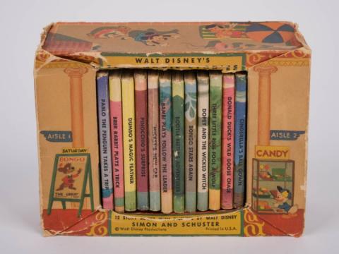 Walt Disney's Tiny Movie Stories Book Collection (1950) - ID: feb23213 Disneyana