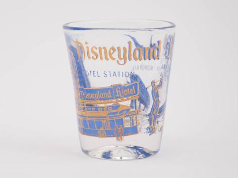 Disneyland Hotel Souvenir Shot Glass - ID: feb23322 Disneyana