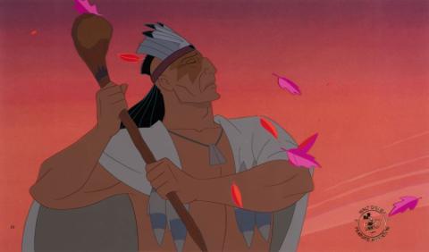 Pocahontas Chief Powhatan Employee Limited Edition (1995) - ID: feb23454 Walt Disney