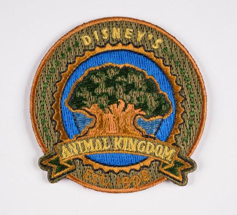1990s Disney's Animal Kingdom Souvenir Embroidered Patch - ID: jan23186 Disneyana