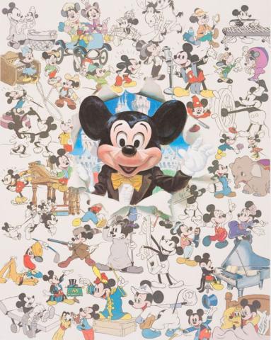 Thanks Mickey for 60 Happy Years! Charles Boyer Poster - ID: janboyer22253 Disneyana