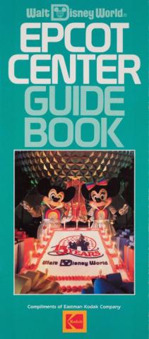 1986 Epcot Center Guidebook by Kodak - ID: jun22145 Disneyana