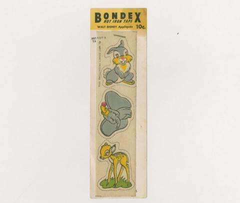 Disney Iron On Patches by Bondex (1946) - ID: mar23023 Disneyana