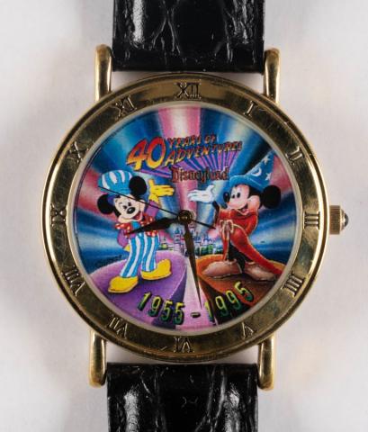 Disneyland 40 Years of Adventures Wristwatch (1995) - ID: may22012 Disneyana