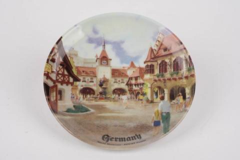 WDW World Showcase Germany Plate - ID: may22115 Disneyana