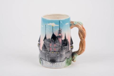 Disneyland Fantasyland Castle Ceramic Stein - ID: may22176 Disneyana
