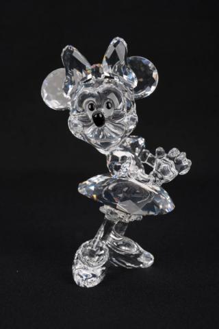 Swarovski Crystal Minnie Mouse Figurine (2005-2008) - ID: nov22133 Disneyana