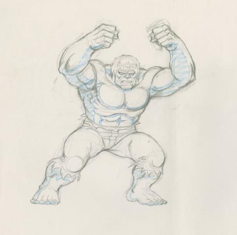 The Incredible Hulk Production Drawing - ID: oct23025 Marvel