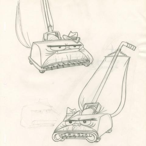 Tiny Toon Adventures K-ACME TV J. Edgar Hoover Model Drawing - ID: oct23230 Warner Bros.