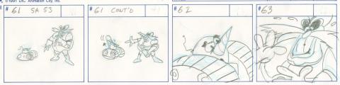 Sonic the Hedgehog High Stakes Sonic Storyboard Drawing - ID: oct23295 DiC