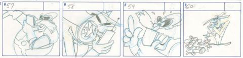 Sonic the Hedgehog High Stakes Sonic Storyboard Drawing - ID: oct23296 DiC