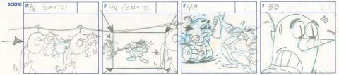 Sonic the Hedgehog High Stakes Sonic Storyboard Drawing - ID: oct23299 DiC