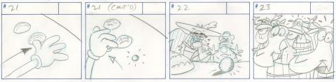 Sonic the Hedgehog High Stakes Sonic Storyboard Drawing - ID: oct23308 DiC