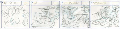 Sonic the Hedgehog High Stakes Sonic Storyboard Drawing - ID: oct23311 DiC