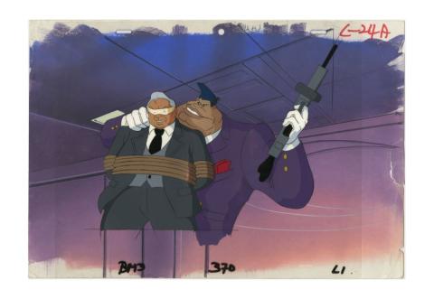Biker Mice From Mars Limburger Production Cel and Background - ID: sep22096 Marvel