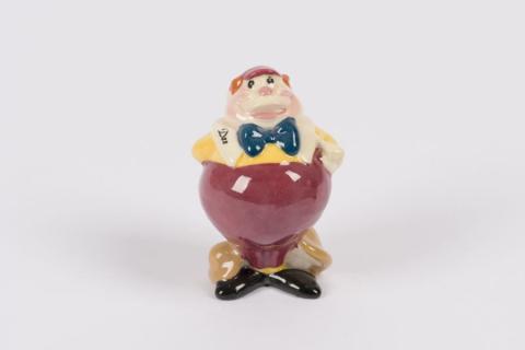 Alice in Wonderland Tweedle Dee Ceramic Figurine (c.1950s) - ID