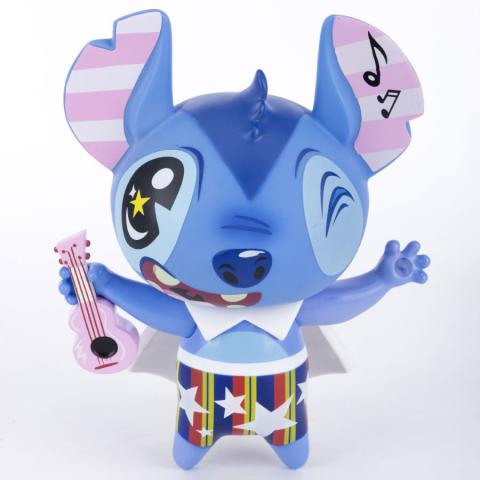 Stitch with Ukulele Miss Mindy Vinyl Figurine (2018) - ID: 028399113552 Disneyana