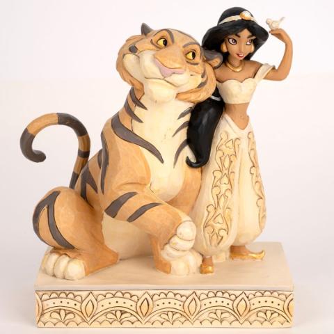 Jasmine and Rajah 'Wondrous Wishes' Figurine (2019) - ID: 028399144181 Disneyana