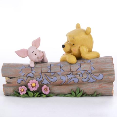 Winnie the Pooh and Piglet 'Truncated Conversation' Figurine (2019)  - ID: 028399219292 Disneyana