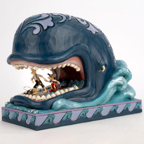 Monstro 'A Whale of a Whale' Figurine (2019) - ID: 028399219360 Disneyana