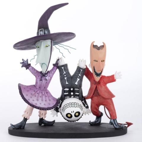 Lock, Shock, and Barrel 'Couture de Force' Figurine (2020) - ID: 028399271375 Disneyana