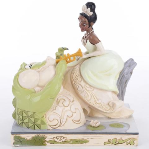 Tiana and Louis 'Bayou Beauty' Figurine (2020) - ID: 028399282395 Disneyana
